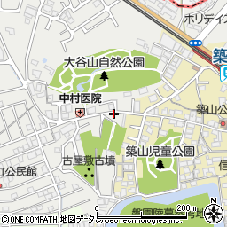 奈良県大和高田市大谷610周辺の地図