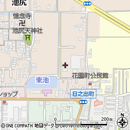 奈良県大和高田市池尻91周辺の地図