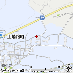 三重県松阪市上蛸路町周辺の地図