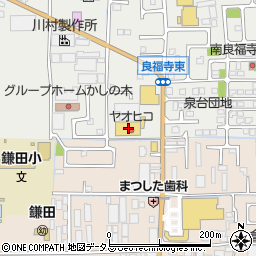奈良県香芝市良福寺48周辺の地図