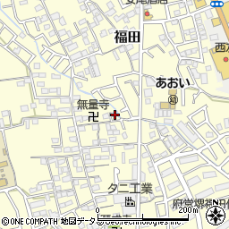 大阪府堺市中区福田1012周辺の地図