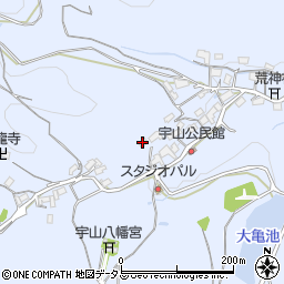 広島県福山市春日町宇山561周辺の地図