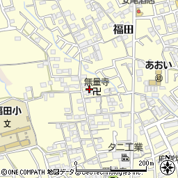 大阪府堺市中区福田1000周辺の地図