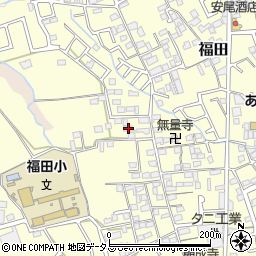大阪府堺市中区福田996周辺の地図