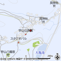 広島県福山市春日町宇山501周辺の地図