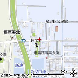 奈良県橿原市新口町235-18周辺の地図