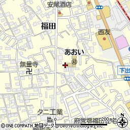 大阪府堺市中区福田1032周辺の地図