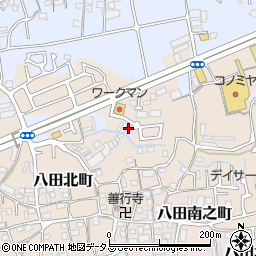 大阪府堺市中区堀上町607周辺の地図