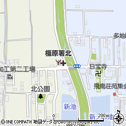 奈良県橿原市新口町576-2周辺の地図