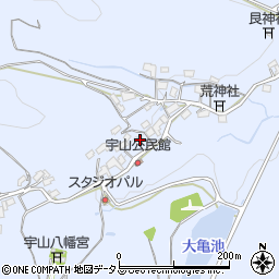 広島県福山市春日町宇山520周辺の地図