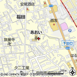 大阪府堺市中区福田1044周辺の地図