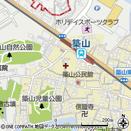 奈良県大和高田市築山469周辺の地図