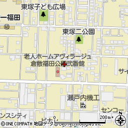 コンフォート・東塚Ｅ周辺の地図