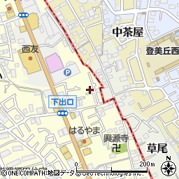 大阪府堺市中区福田1063周辺の地図