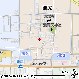 奈良県大和高田市池尻289周辺の地図