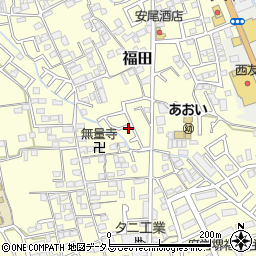 大阪府堺市中区福田1027周辺の地図