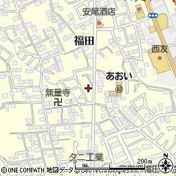 大阪府堺市中区福田1029周辺の地図