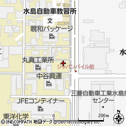 共和石油販売株式会社　倉敷営業所周辺の地図