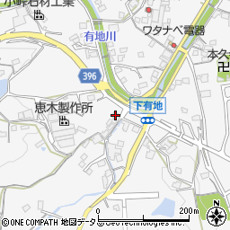 広島県福山市芦田町下有地513-1周辺の地図