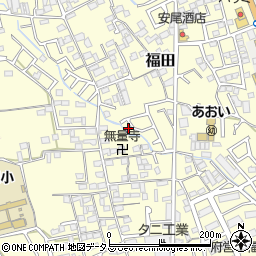 大阪府堺市中区福田1026周辺の地図