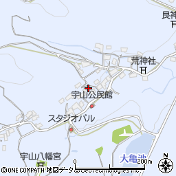 広島県福山市春日町宇山519周辺の地図