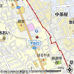 大阪府堺市中区福田1060周辺の地図