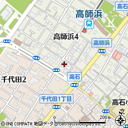 日本興亜高師浜社員寮周辺の地図