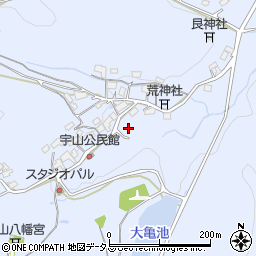 広島県福山市春日町宇山494周辺の地図