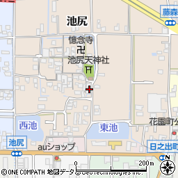 奈良県大和高田市池尻272周辺の地図