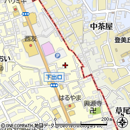 大阪府堺市中区福田1062周辺の地図