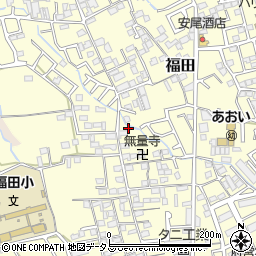 大阪府堺市中区福田1019周辺の地図