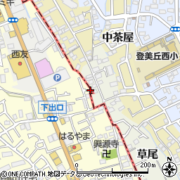 大阪府堺市中区福田1065周辺の地図
