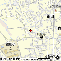 大阪府堺市中区福田1169周辺の地図