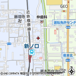 奈良県橿原市新口町473周辺の地図