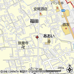 大阪府堺市中区福田1030周辺の地図