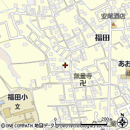 大阪府堺市中区福田1167周辺の地図