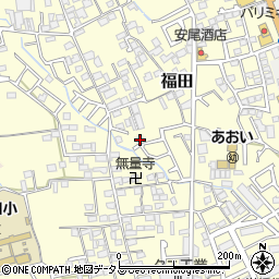 大阪府堺市中区福田1025周辺の地図