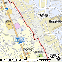 大阪府堺市中区福田1066周辺の地図