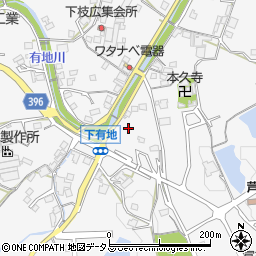 広島県福山市芦田町周辺の地図