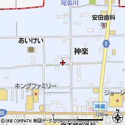 奈良県大和高田市神楽126周辺の地図