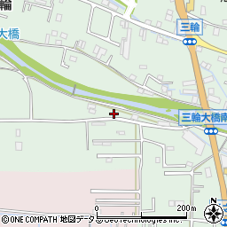 奈良県桜井市三輪950-11周辺の地図