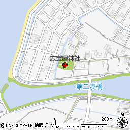 志宝屋神社周辺の地図