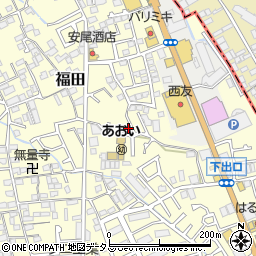 大阪府堺市中区福田1099周辺の地図