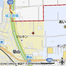 奈良県大和高田市築山51-21周辺の地図