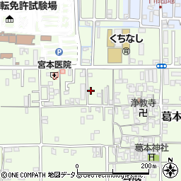 奈良県橿原市葛本町368周辺の地図