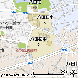 堺市立八田荘中学校周辺の地図