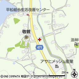岡山県浅口市金光町佐方1874-3周辺の地図
