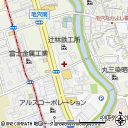堺かつらぎ線周辺の地図