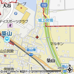 奈良県大和高田市築山99-1周辺の地図