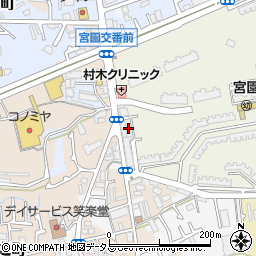 和泉乗物八田荘店周辺の地図